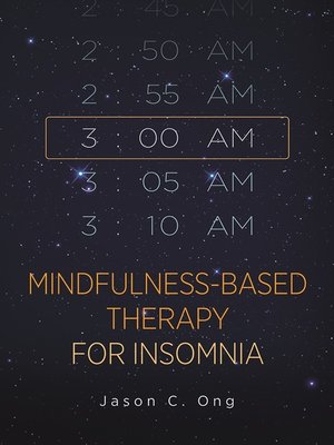 cover image of Mindfulness-Based Therapy for Insomnia